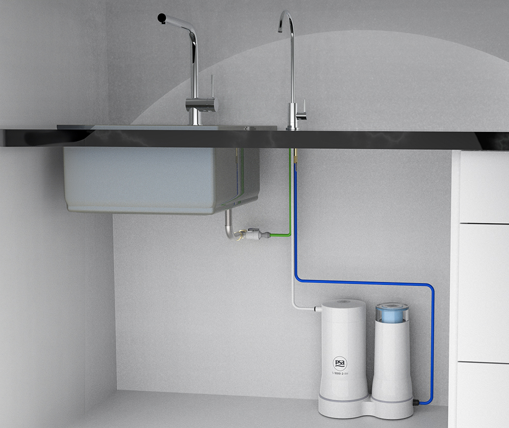 El Purificador de Agua PSA S 1000-2, con certificaciones y avales internacionales, te garantiza agua pura y segura hasta por 80.000 litros, respaldado por 3 años de garantía real.